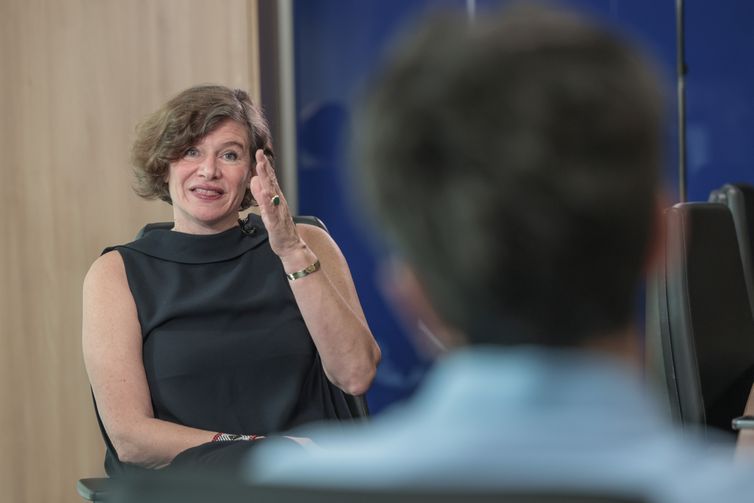 Brasília (DF), 10/02/2026 –  ECONOMIA CARNAVAL -Entrevista com Mariana Mazzucato, economista italiana. A cultura pode ajudar a repensar o que deve ser financiado, como deve ser financiado e com quais objetivos. 
Foto: Joédson Alves/Agência Brasil