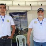 Agrosol apresenta tratores e condições de financiamento durante o Festival da Melancia em Normandia