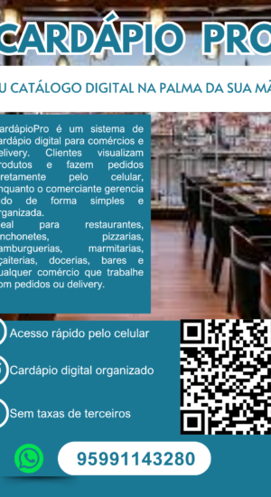 CARDAPIO PRO FAUSTINO