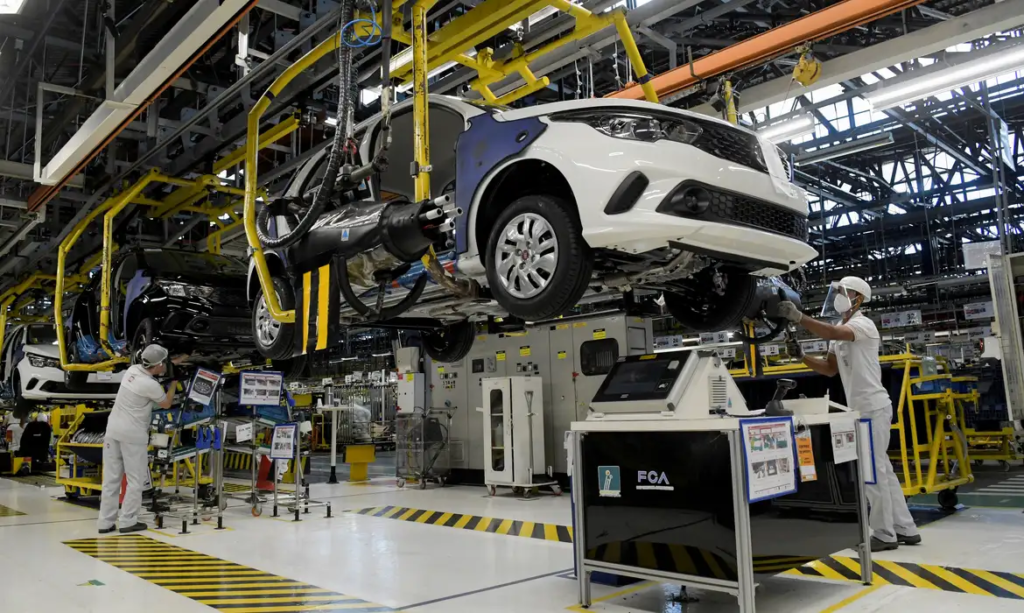 Produção de automóveis acumula 7,1% de aumento em relação a 2025